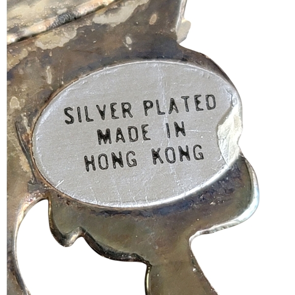 VINTAGE Silver Plated Baby Bowl - Picture 8 of 9